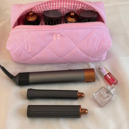 Trousse pour Dyson Airwrap — Rose Rayé
