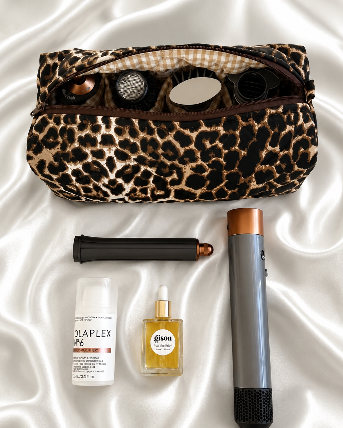 Trousse pour Dyson Airwrap Little Leopard