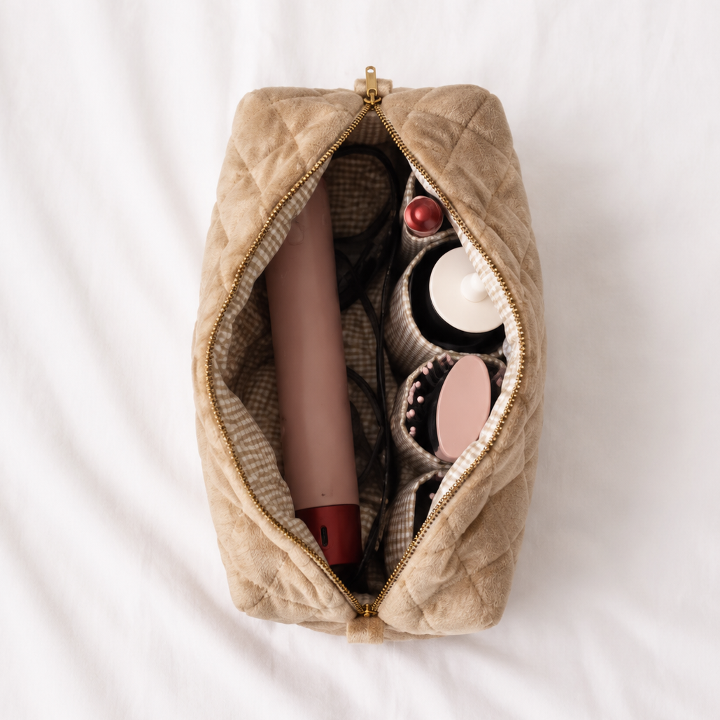 Trousse pour Dyson Airwrap — Caramel
