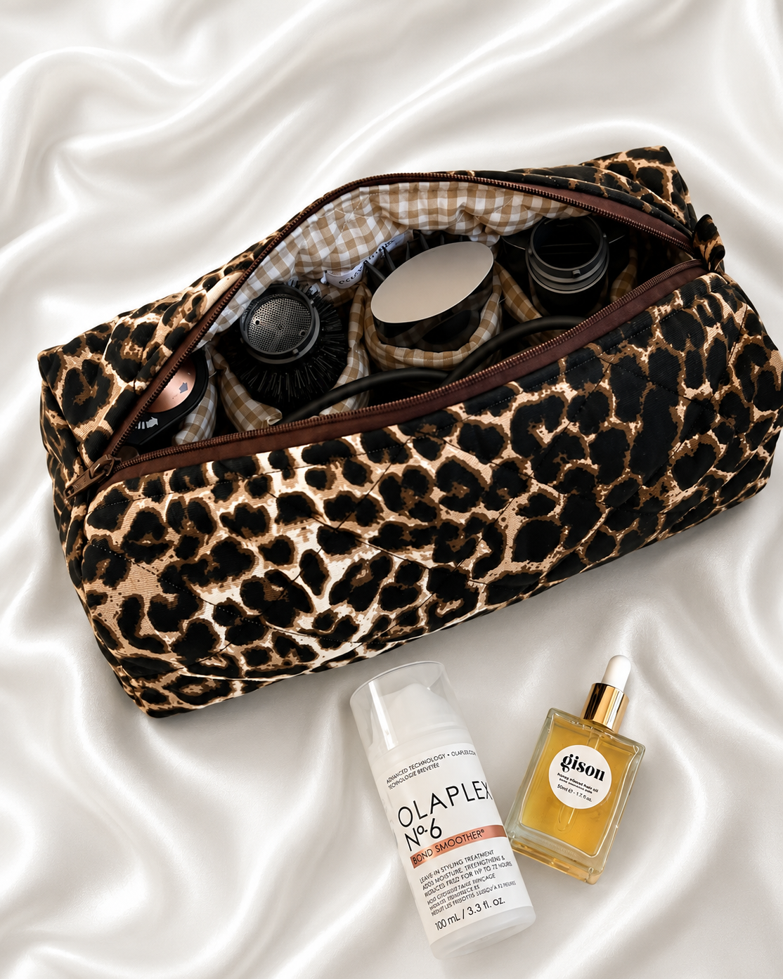 Trousse pour Dyson Airwrap Little Leopard