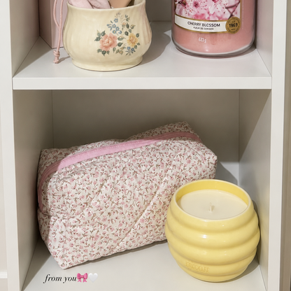 Trousse pour Dyson Airwrap — Fleurs Rosées