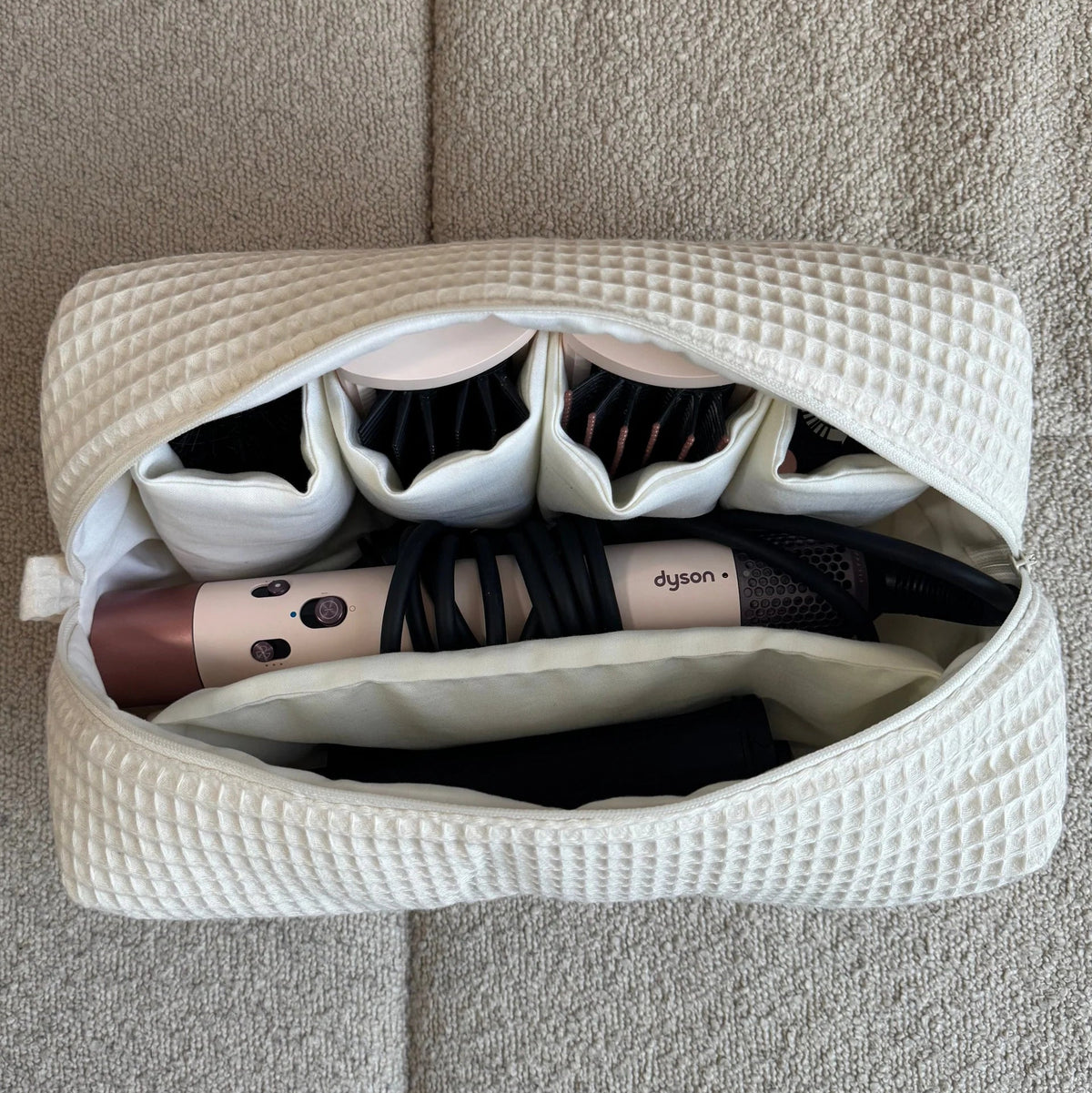 Trousse pour Dyson Airwrap — Ivoire Texturé
